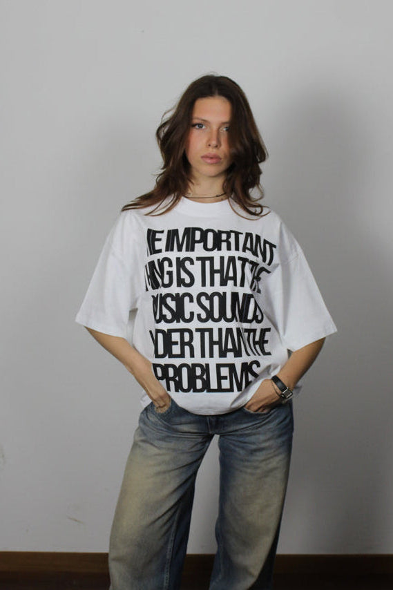 Disco White T-Shirt