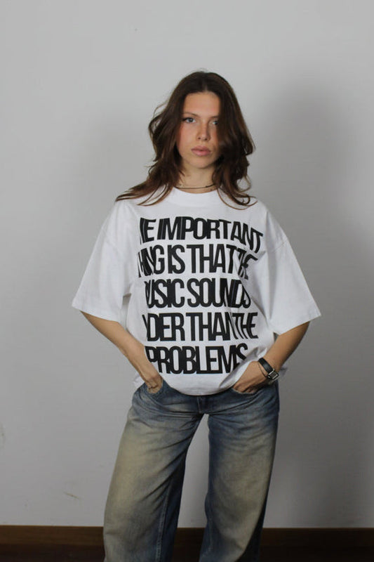 Disco White T-Shirt